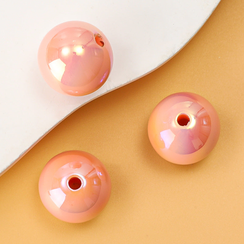 Wholesale 100PCS Acrylic Symphony Macaron Beads